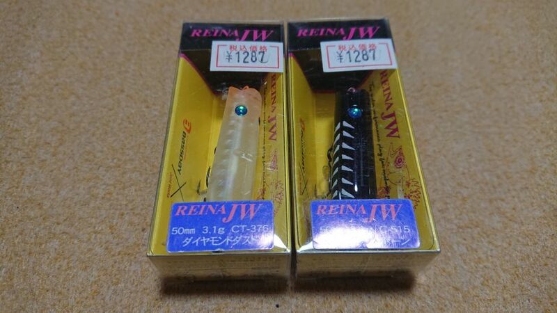 バスデイ X SMF2 レイナ JW 50mm 3.1g 2個セット 新品11 BASSDAY REINA JW メバル アジ メッキ