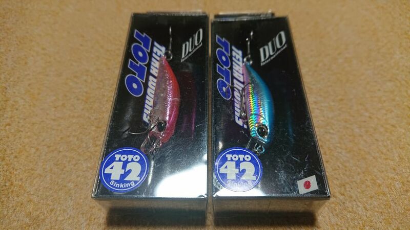 DUO テトラワークス トト TOTO 42S 2.8g 2個セット 新品5 デュオ TETRA WORKS メバル メッキ シーバス チヌ アジ