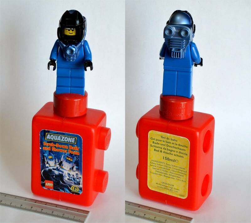 LEGO/レゴ アクアゾーン　シャンプー容器　LEGO Shampoo Bottle Aquazone Diver Figure (1993)　Grosvenor/グロブナー