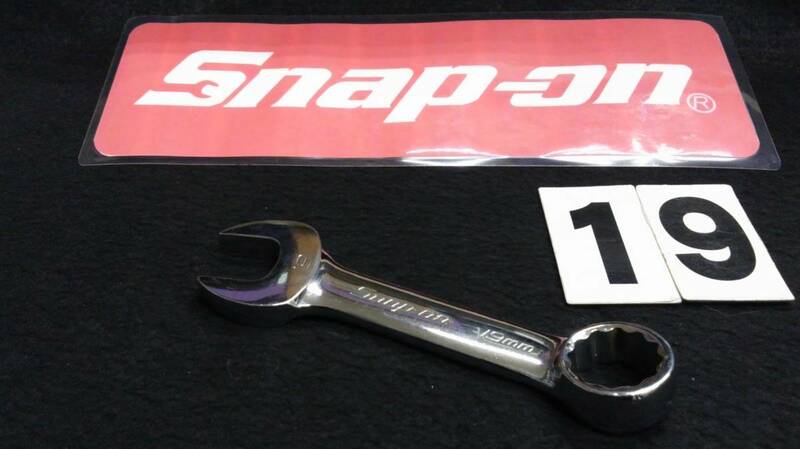 ＜20125 ＞　スナップオン　 Snap-on　ショートコンビネションレンチ　OXIM19　USA