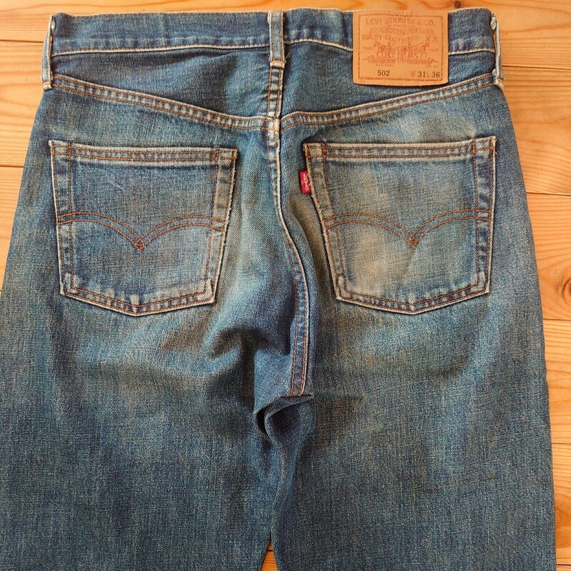 ★Levi’s リーバイス 502XX BIGE 刻印J22 140周年モデルデニム ジーンズ 赤耳 紙パッチ サイズ W31 L36 日本製 ヴィンテージ 96年製★