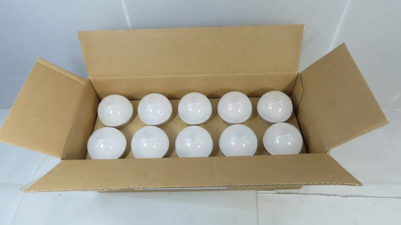 TOSHIBA 電球形LEDランプ　LDA6L/3-AS10 10個　中古品
