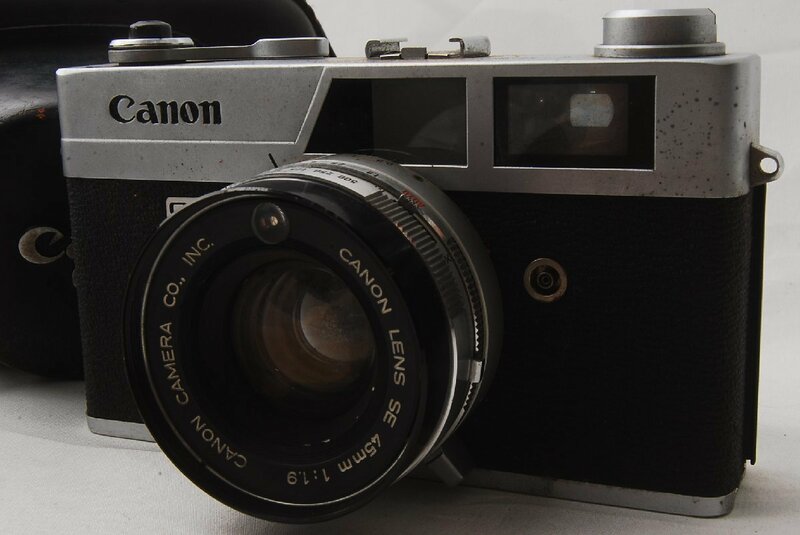 【ジャンク】CANON Canonet QL19 45mm F1.9 レンジファインダー