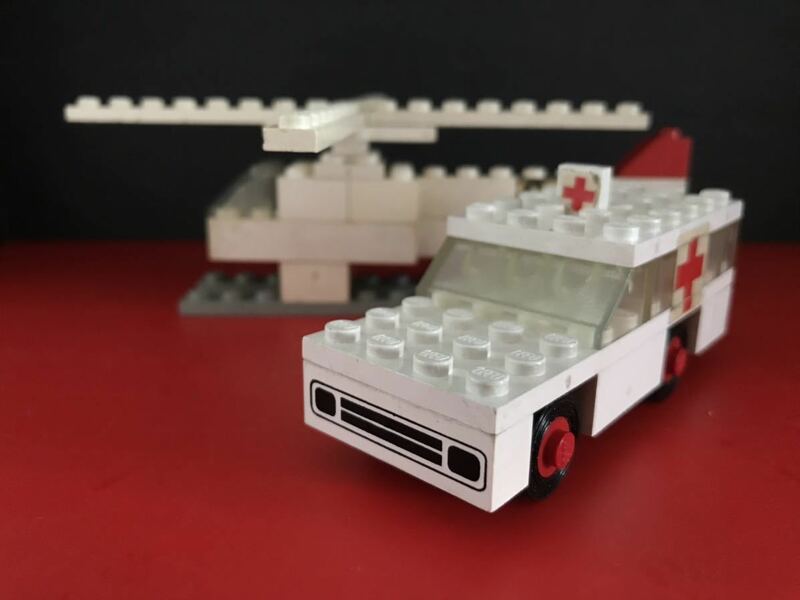 レゴ LEGO 1973年 653 Ambulance and Helicopter ジャンク　まとめて取引き可　大量出品中