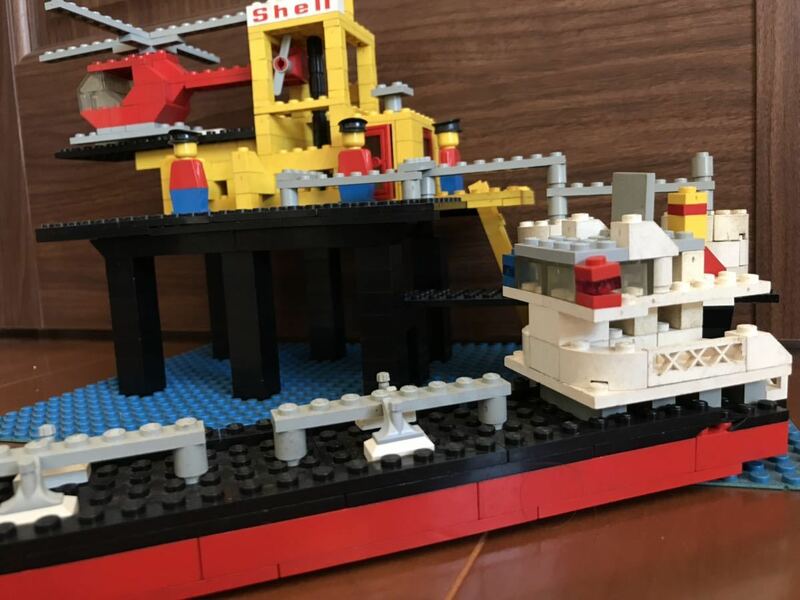 LEGO レゴ 1977年 373 Offshore Rig with Fuel Tanker ジャンク　まとめて取引き可　大量出品中