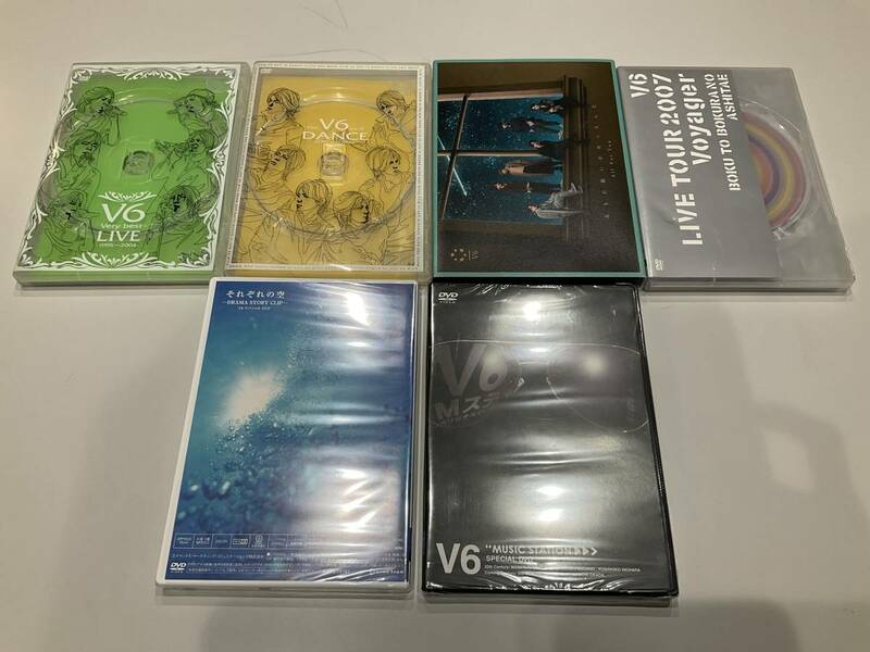 【未開封品あり】V6 CD・DVD まとめ