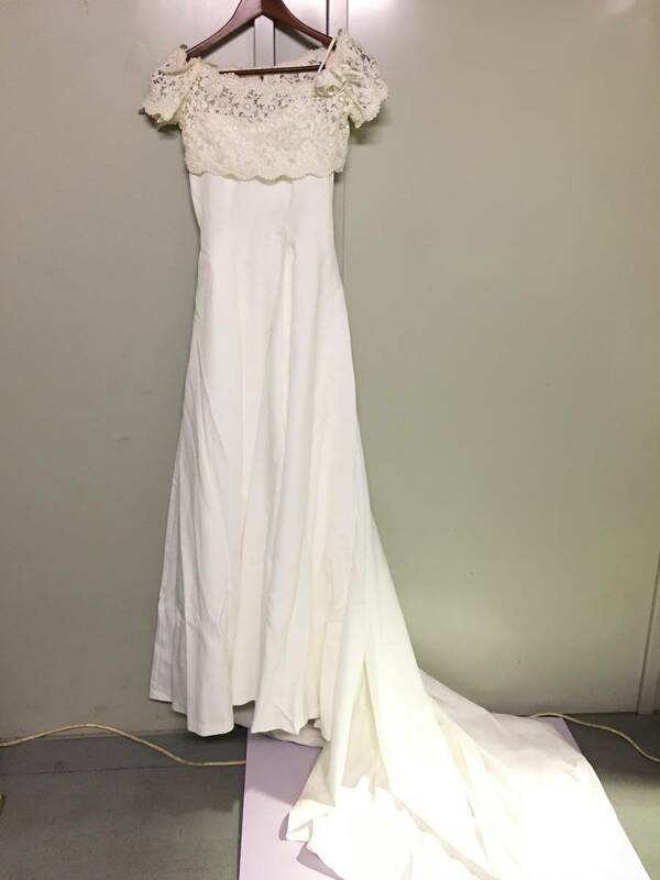 A433　elieca　エリーカ　ウェディングドレス　7T　ホワイト　結婚式　衣装　ファッション　発表会