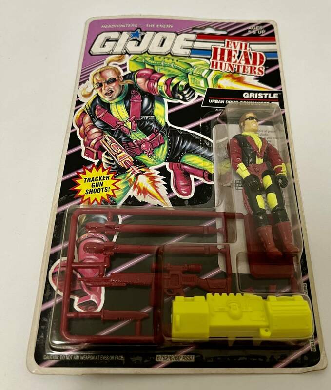 未開封品 HASBRO ハズブロ 1992 G.I.JOE G.I.ジョー GRISTLE フィギュア