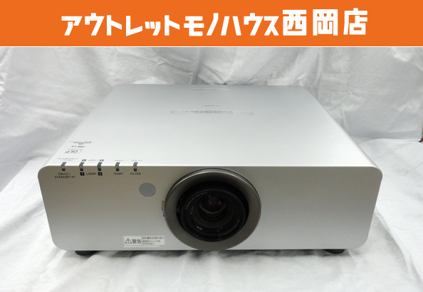 パナソニック 業務用 1チップDLP方式プロジェクター PT-DW640S 2014年製 ランプ使用1109/1109時間 リモコン付き Panasonic 札幌市 西岡店