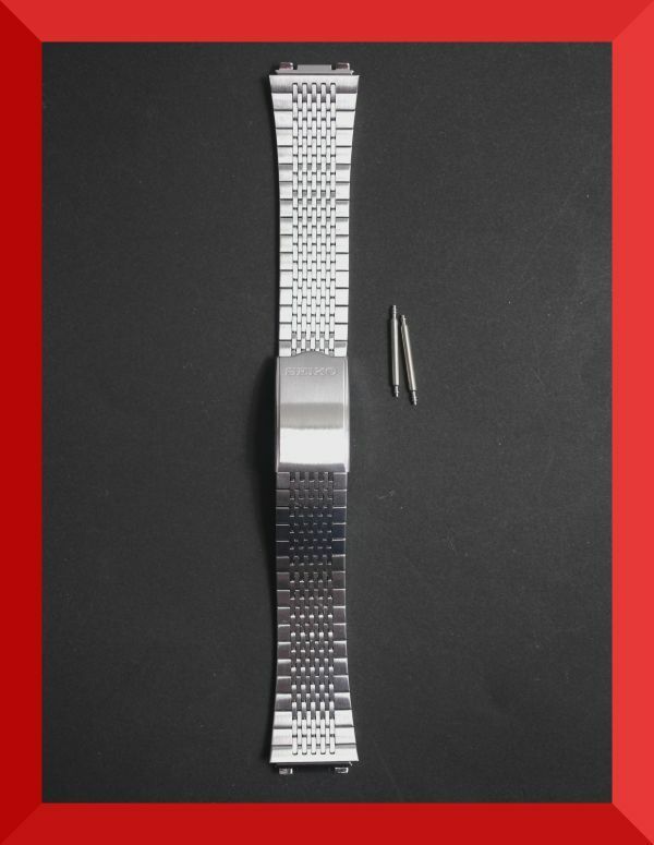 美品 セイコー SEIKO 腕時計 ベルト 18mm 男性用 メンズ W548