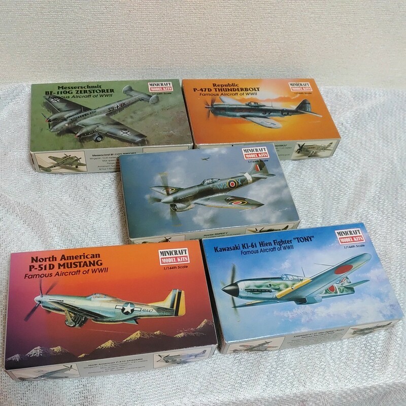 【未組立まとめ売り】minicraft model kits imma　プラモデル　軍用機　航空機　1219-C2-SA7　