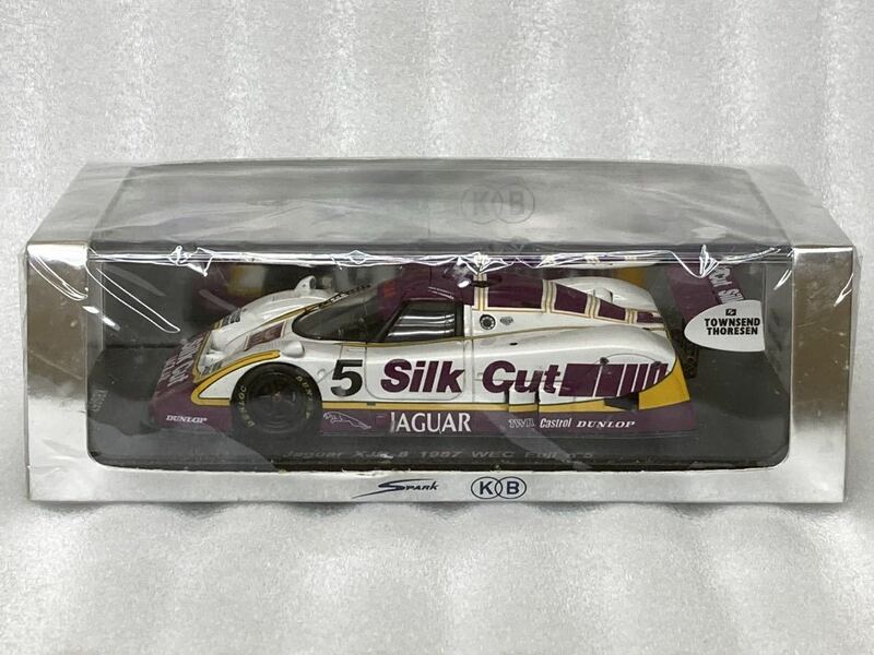 即決 スパーク Spark 1/43 Jaguar XJR-8 1987 WEC Fuji 富士 No.5 シルクカット Silk Cut ジャガー KBS057 未開封品 希少 絶版