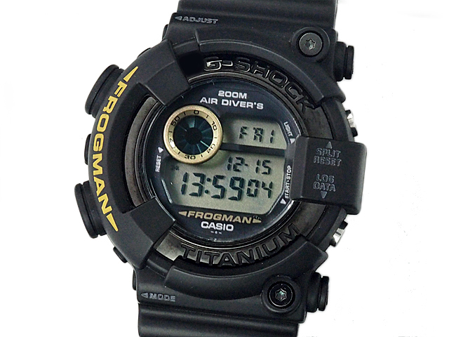 富士屋◆カシオ CASIO Gショック フロッグマン DW-8200BM-1T メンズ クオーツ 腕時計
