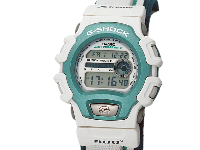 富士屋◆カシオ CASIO Gショック DW-004BD-3T テリエ・ハーコンセンコラボ グリーン×ホワイト メンズ クオーツ 腕時計