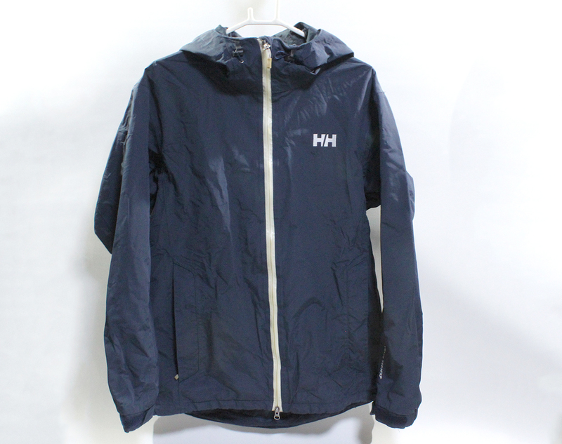 HELLY HANSEN ヘリーハンセン エベネスフーデット ジャケット HE10500 防寒 ジャンパー 紺 サイズXL 中古 ya0785