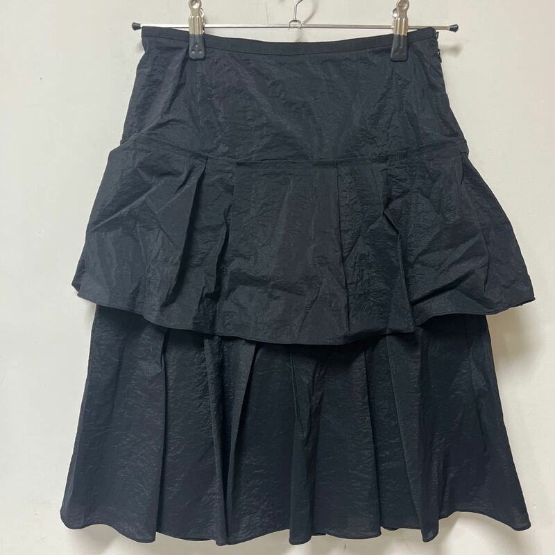 センソユニコ NERO 二段 フリル スカート 40サイズ