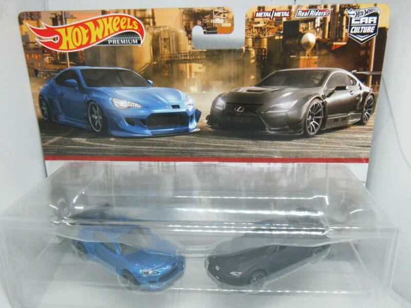 HOTWHEELS PREMIUM 2CARPACK PANDEM SUBARU BRZ LEXUS RC F GT3 ホットウィールプレミアム パンデム スバルBRZ レクサス RC F GT3