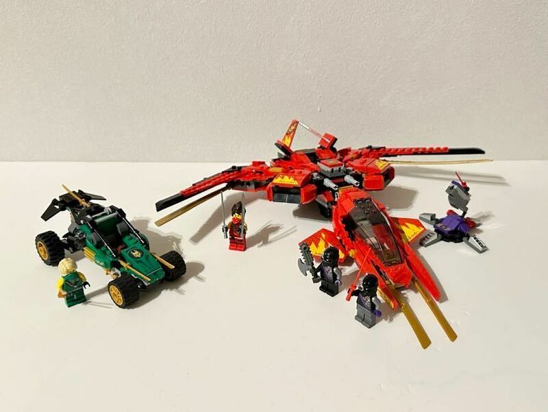 LEGO レゴ 【71704 Kai Fighter＆71700 Jungle Raider】