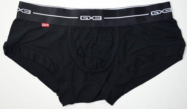 ★【GX3 ジーバイスリー】レーヨンボクサーパンツ 黒 Mサイズ