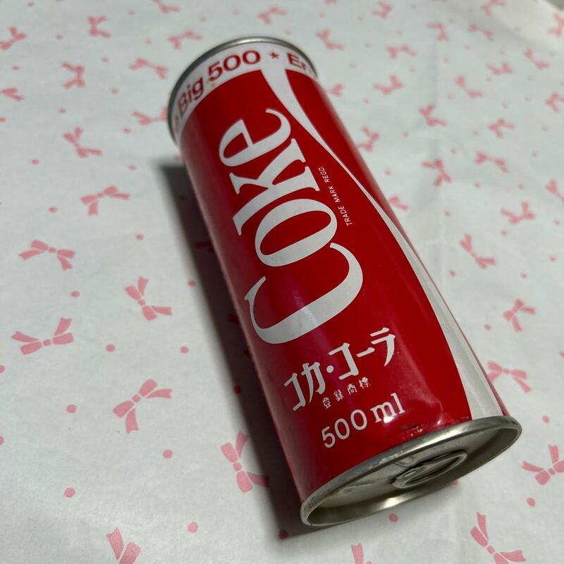 昭和　コカ・コーラ　缶　未開封　昭和レトロ　COKE 　ディスプレイ缶　コカコーラ 