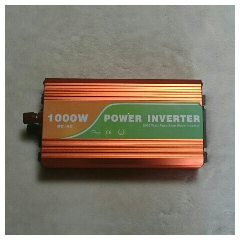 美品 パワー インバーター1000w DC-AC 24V AC110V 60Hz PURE SINE WAVE