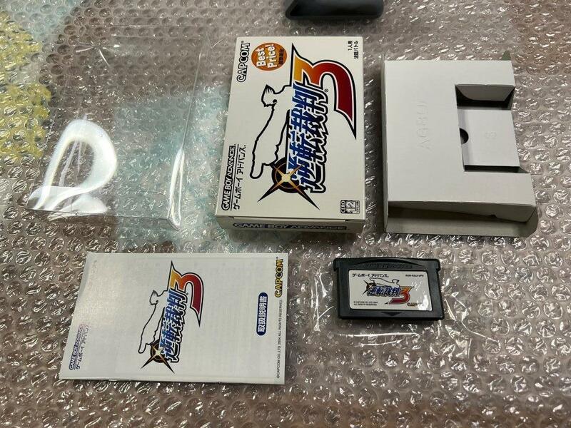 GBA 逆転裁判3 状態画像参照 動作確認済 送料無料 同梱可