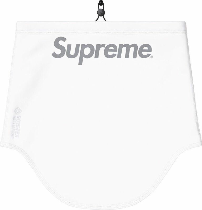 【新品未使用】 23AW 24 新品 SUPREME シュプリーム WINDDSTOPPER NECK GAITER ウィンドストッパー ネックゲイター 小物 WHITE ホワイト