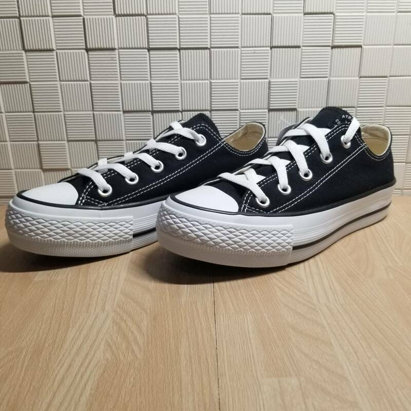 送料無料・新品未使用！！コンバース CONVERSE カジュアルシューズ スニーカー / NEXTAR 110 PLTS OX / 黒 ブラック 厚底 23.0ｃｍ 