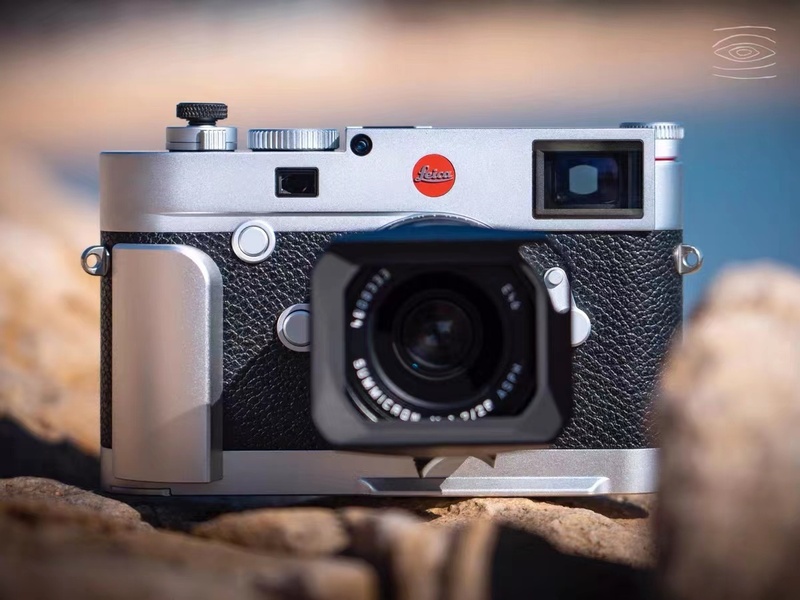 新品 シルバー LEICA ライカ m10用 ハンドグリップ (アルミニウム) 