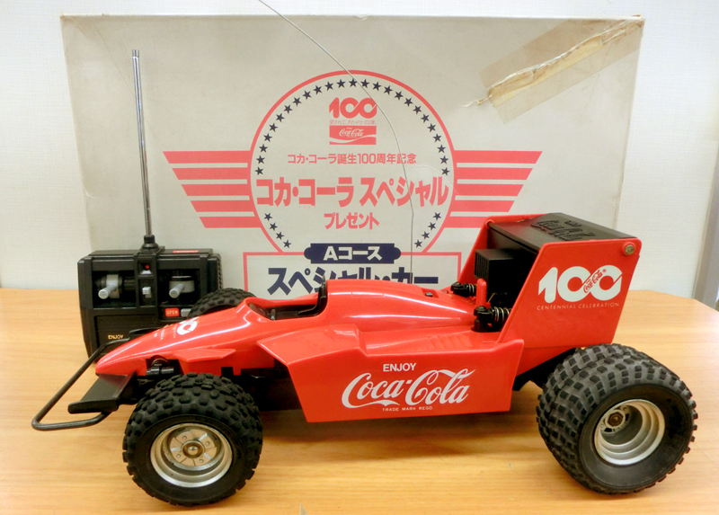 ■コカ・コーラ 生誕100周年記念 スペシャル・カー ラジコン RC 懸賞 ノベルティー 当時物 Coka-Cola