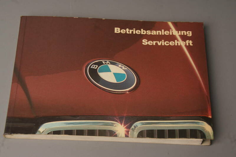 BMW　316　320i　318i　323i　オーナーズハンドブック　ドイツ本国版