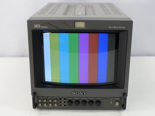 SONY BVM-9045QD 9型ビデオモニター コンポジット/コンポーネント/D1-SDI入力 16:9 4:3対応 ジャンク *392449