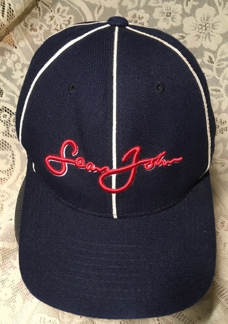 ヴィンテージ Made in USA SEAN JOHN FLEXFIT製 size FREE 帽子 CAP キャップ ベースボールキャップ FLEX FIT HATS