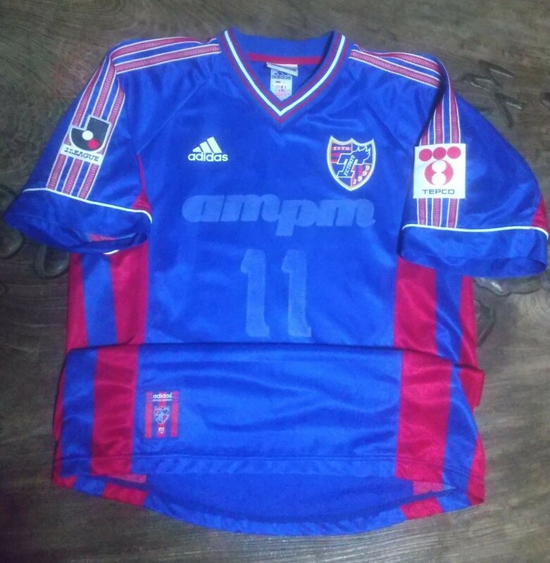 [値下げ交渉] 2000年 J1参入元年 FC東京 アマラオ adidas 日本製 検/ 1999 00 J LEAGUE FC TOKYO AMARAL 東京ガス トゥット 佐藤由紀彦 Y2K