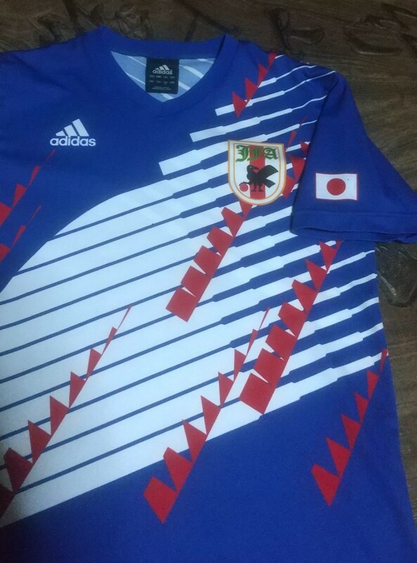 値下げ交渉 2008年製 日本代表 ヒストリカルシャツ adidas MADE IN JAPAN 検/ 1992 1995 ASIA CUP KAZU 復刻 カズ ドーハ アジアカップ Y2K