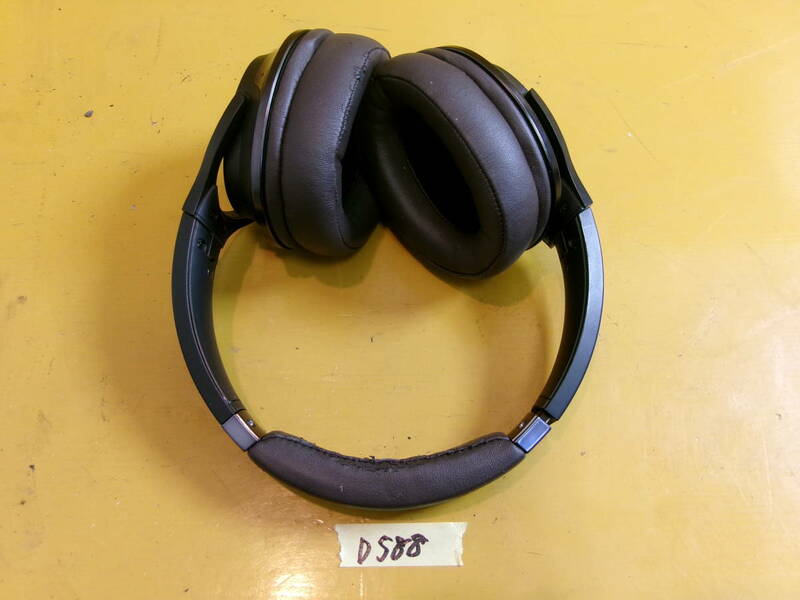 (D-588)AUDIO-TECHNICA ワイヤレスヘッドホン ATH-DWL770R 動作品