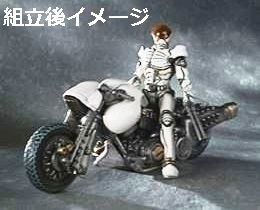 S.I.C.匠魂 VOL.5 ハカイダー Ver.2 ホワイトカラー + ハカイダーバイク ホワイトカラー セット SIC バンダイ BANDAI 2005