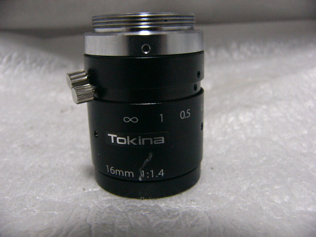 ★未使用★ Tokina TC1614-3MP 16mm F1.4 Cマウントレンズ 3M画素対応