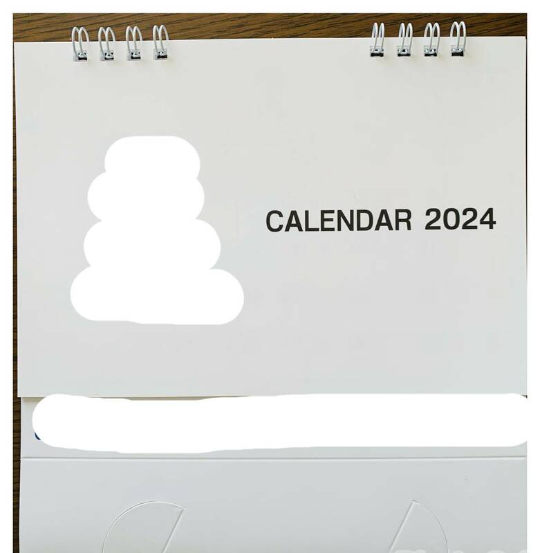 2024 令和6年　卓上カレンダー