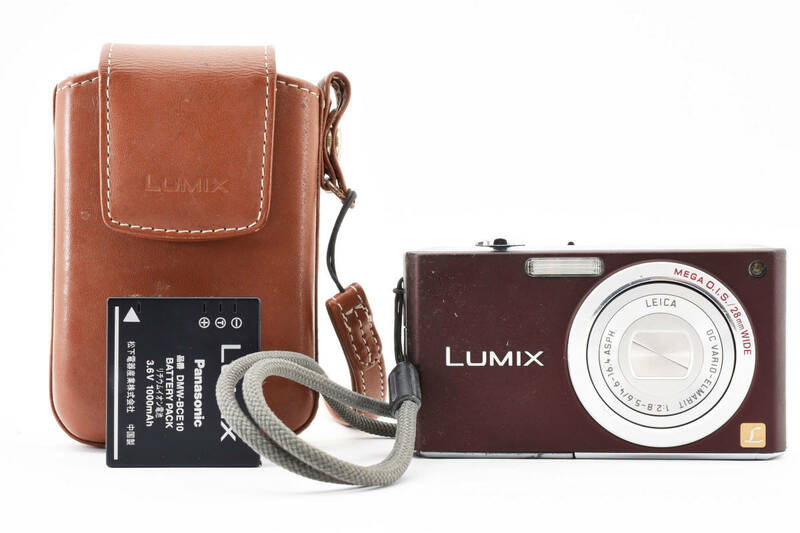 ★☆【外観美品！】 #2031830 265 Panasonic LUMIX パナソニック ルミックス DMC-FX33☆★