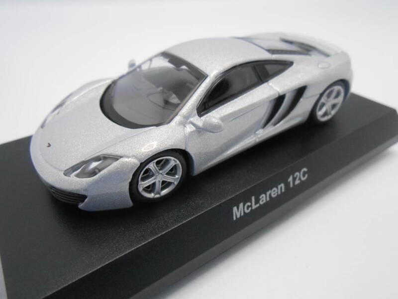 1/64　京商　マクラーレン　McLaren　12C 　シルバー　ミニカー　 