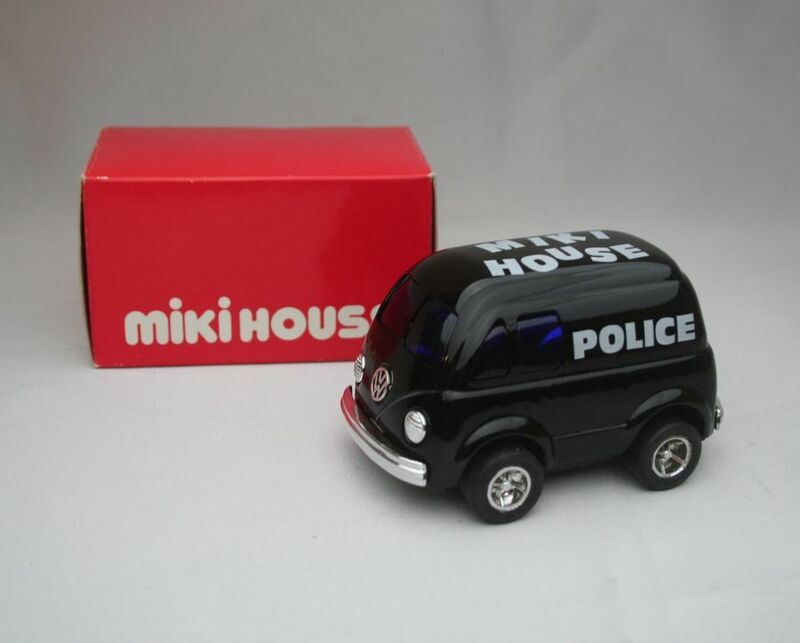 【送料込】ミキハウス　miki HOUSE デリバリーバン　100　POLICE　ワーゲン　デリバリバン