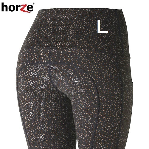 HORZE　ホルツ　シリコンフルグリップレギンスキュロット　Ｌサイズ　乗馬　馬術