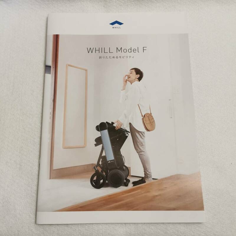 ◆WHILL Model F カタログ 2023/4版 ◆car brochure Japan 電動車椅子 近距離モビリティ 新車カタログ/1212