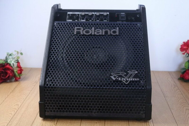 【ローランド　Roland　PM-10】電子ドラム用モニタースピーカー　管Z7592
