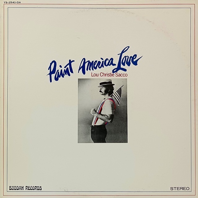 ■【LP】レコード盤新品同様 愛のアメリカ・Paint America Love／ルー・クリスティ YS-2540-DA 見本盤■