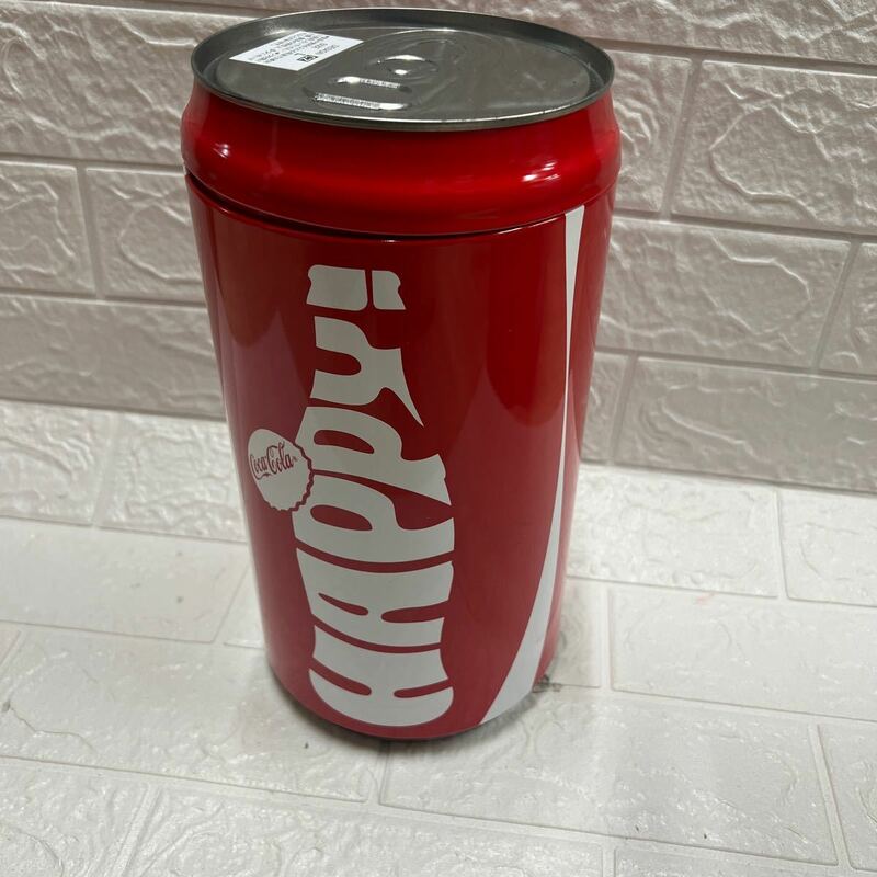 レトロ ボトル コカコーラ 空缶 インテリア　ハッピーサマー缶　非売品　ビーチサンダル