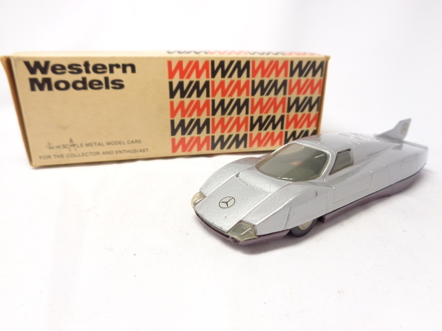 Western Models WMS 19 MERCEDES C 111/3 RECORD CAR ウエスタンモデル メルセデス C 111/3 レコードカー （箱付）