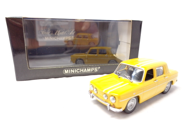 MINICHAMPS 430 113552 Renault R 8 Gordini 1964-68 ミニチァンプス ルノー R 8 ゴルディニ （箱付）送料別