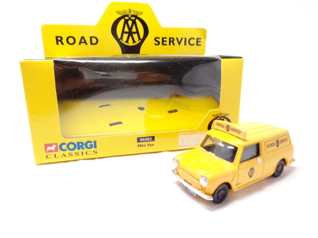 CORGI CLASSICS 06002 ROAD SERVICE Mini Van コーギー ロード サービス ミニ バン （箱付）送料別
